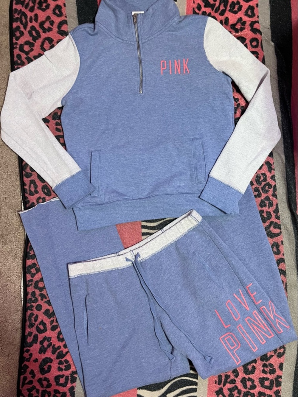 Vintage PINK Victoria's Secret tracksuit set
